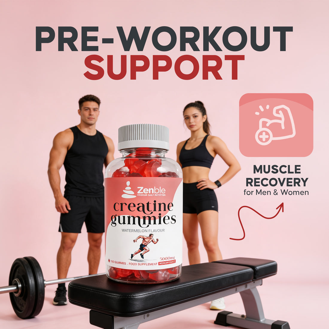 Creatine Monohydrate Gummies 5g