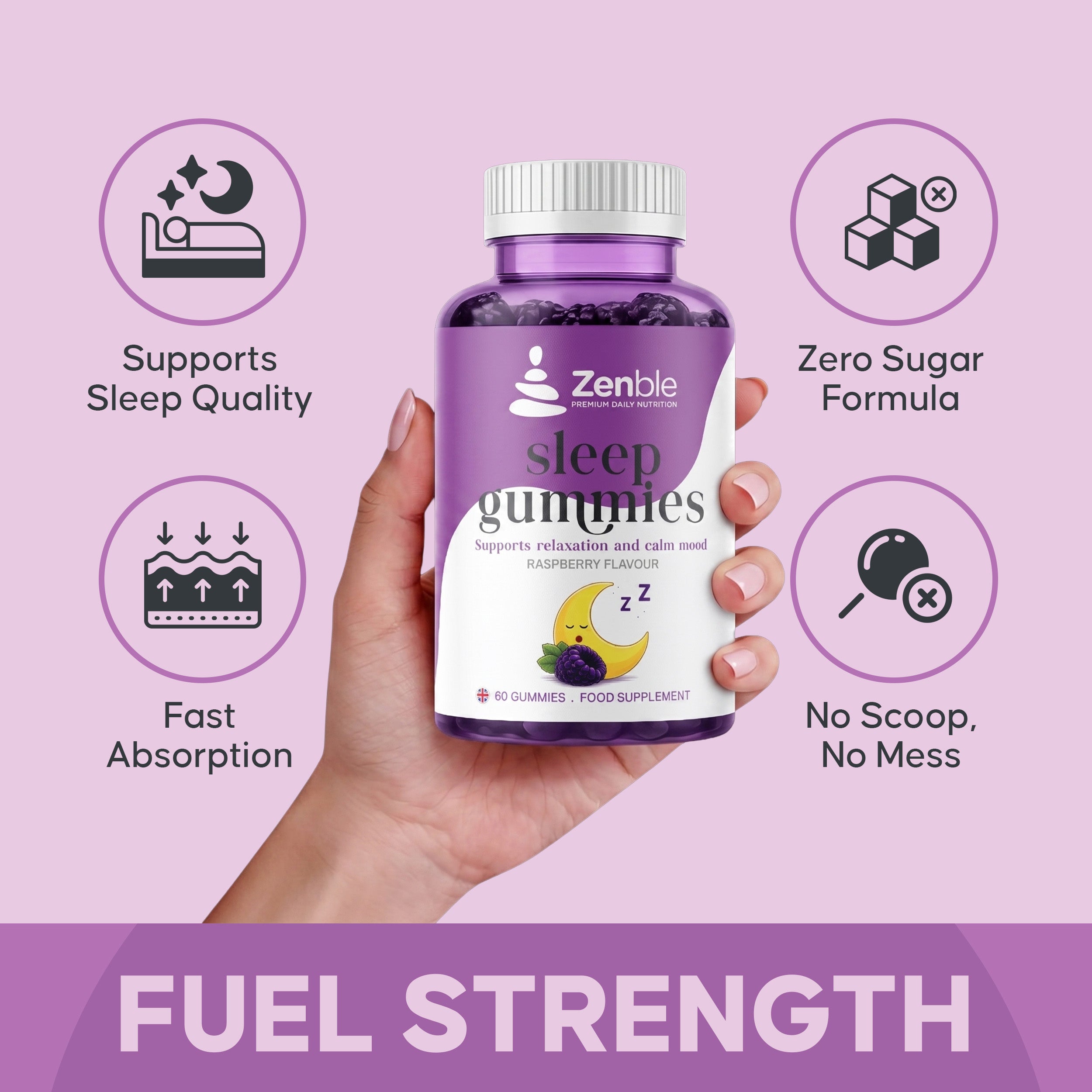 Sleep Gummies for Men & Women 
