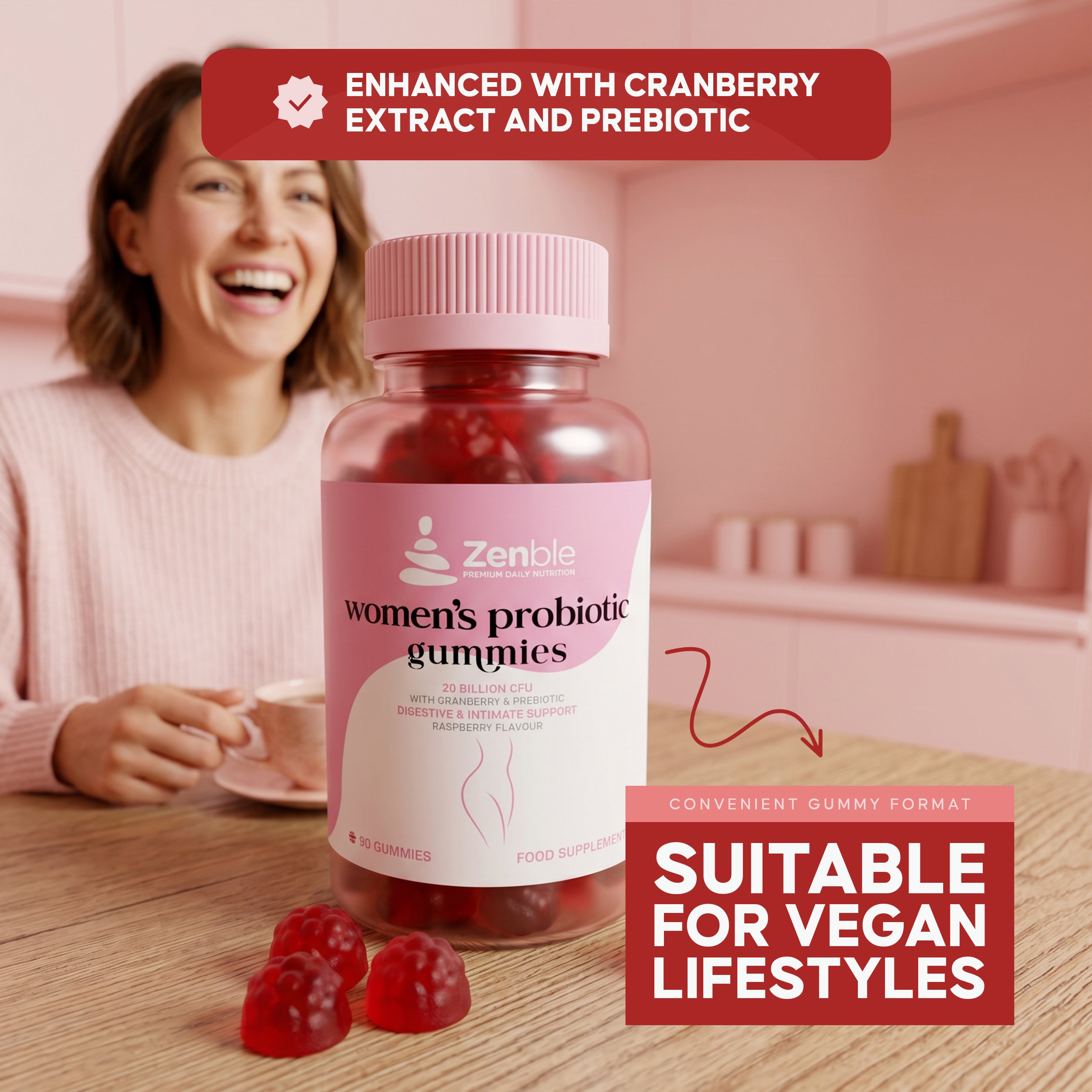 Women's Probiotic Gummies 