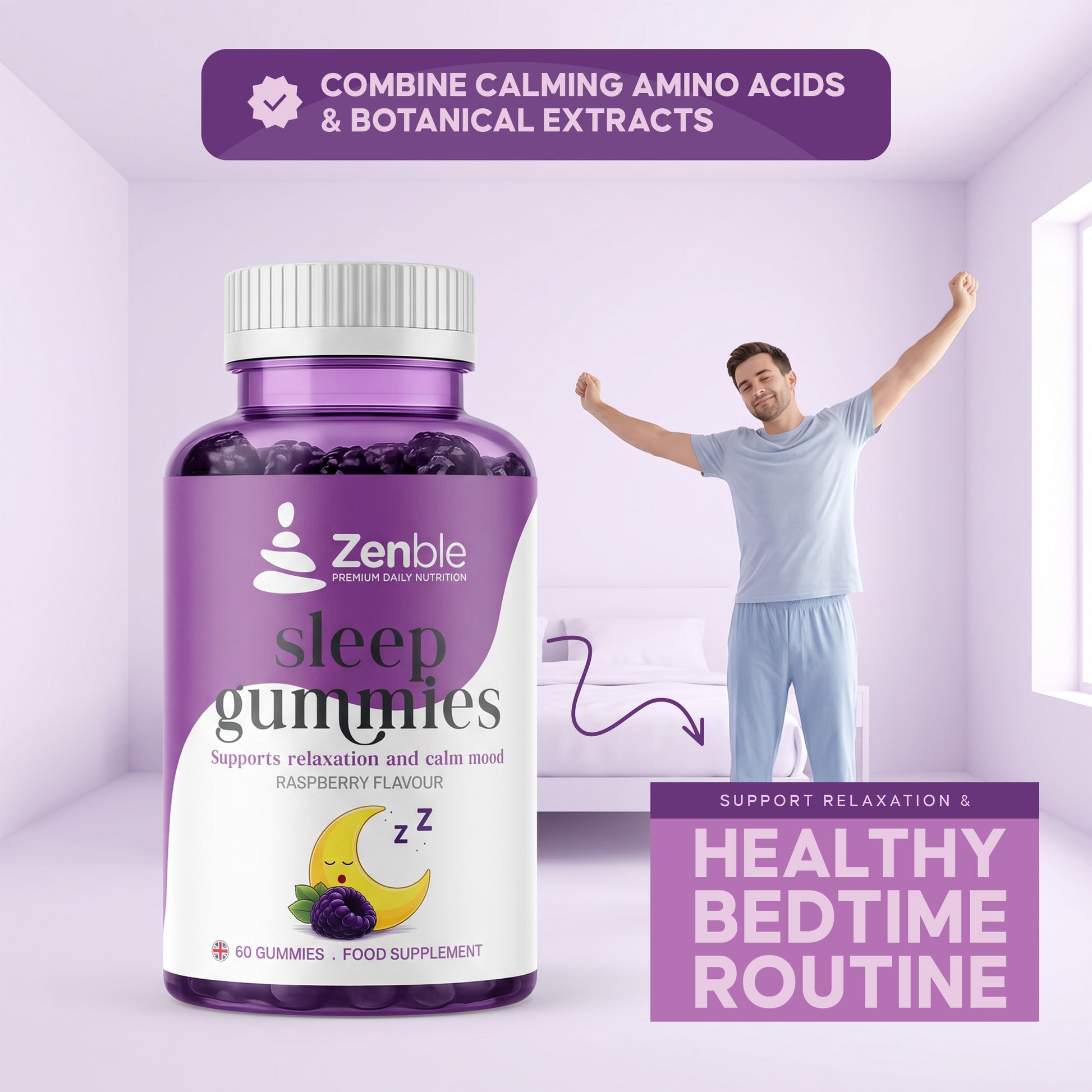 Sleep Gummies for Men & Women 