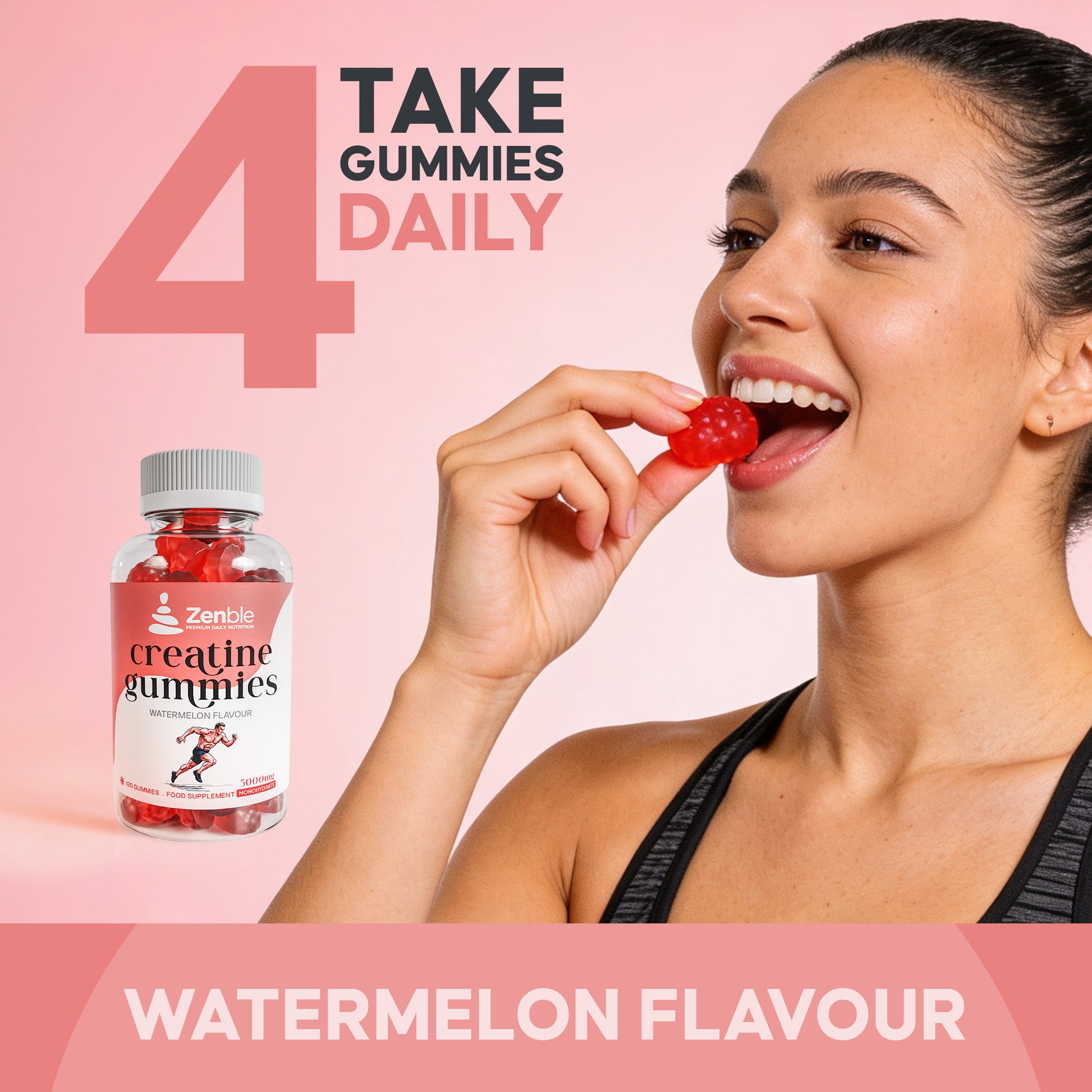 Creatine Monohydrate Gummies 5g